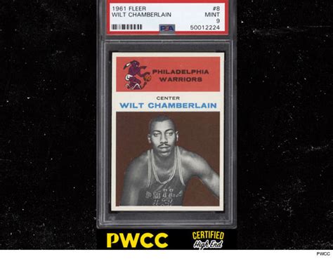 If you want more specific results try a search with more details Wilt Chamberlain Rookie Card Sells For $60,000