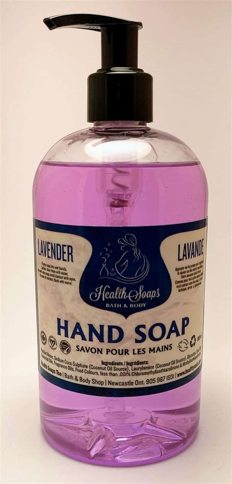 Lavender Hand Soap With Pump 500ml Health Soaps Bath And Body