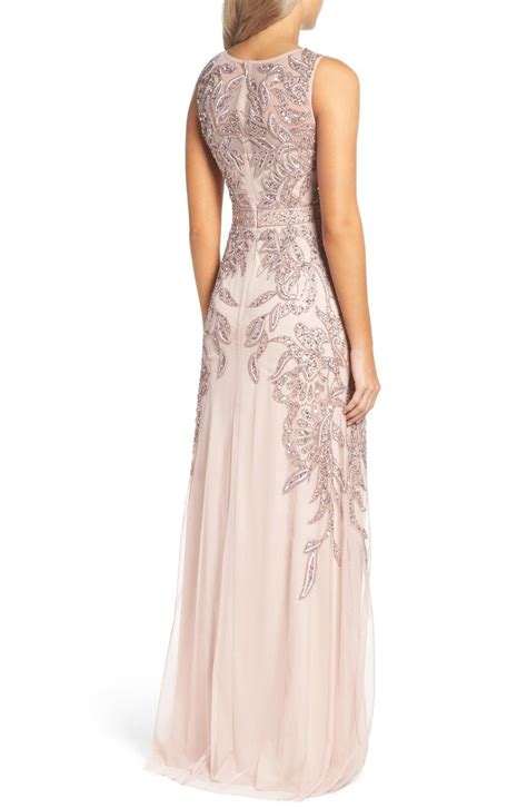 Adrianna Papell Embellished Gown Regular And Petite Nordstrom