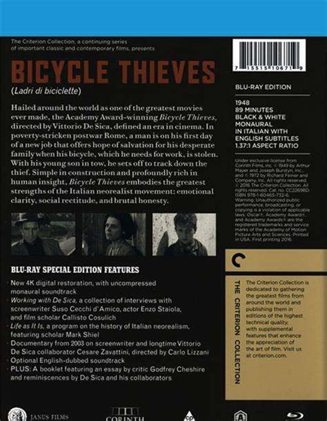 Bicycle Thieves The Criterion Collection Blu Ray 1948 Dvd Empire