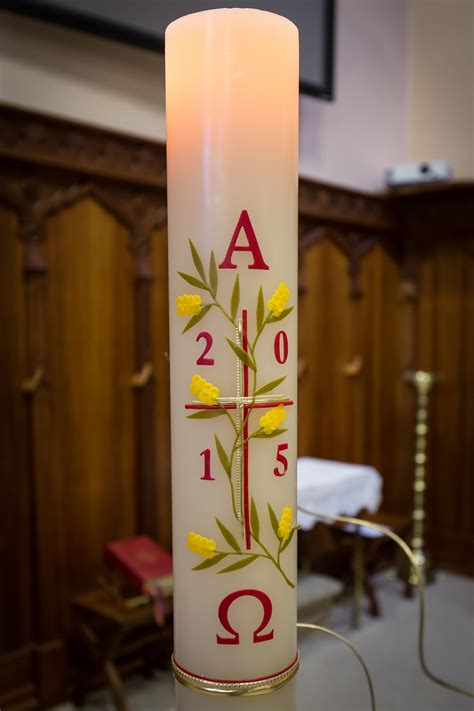 Paschal Candle 2 Hobart Parish St Josephs Catholic Church