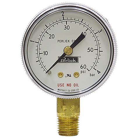 60 Psi4 Bar 2 Lm Dry Gauge Pressure And Vacuum Gauges Pressure