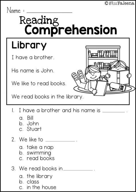Kindergarten Reading Worksheets Pdf Db Excelcom This Is John Simple