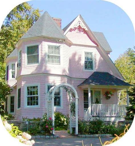 Pink Style Cottage Pink Cottage Cottage Homes Victorian Mansions