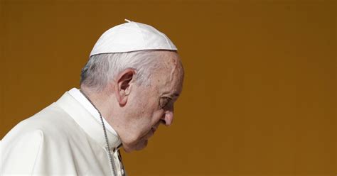 Pope Francis Talks Tough To Us Bishops Says Credibility Of Church