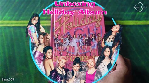 [unboxing] 소녀시대 Girls Generation Holiday Night The 6th Album Holiday Ver Youtube