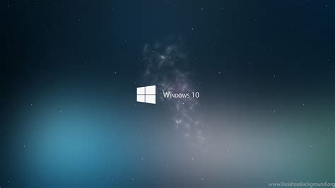 White Windows 10 Logo In Space 4k Wallpapers Desktop Background