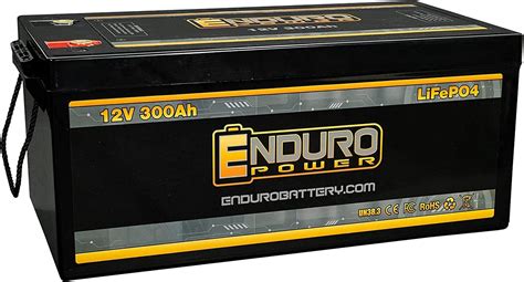 Buy Enduro Power 12v Lithium Battery 300ah Lightweight Lifepo4 Deep