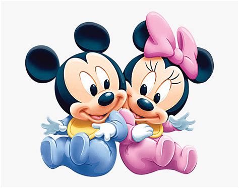 Minnie Y Mickey Baby Hd Png Download Transparent Png Image Pngitem