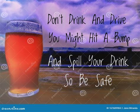 Do Not Drink And Drive Stock Photo Image Of Messages 167689984