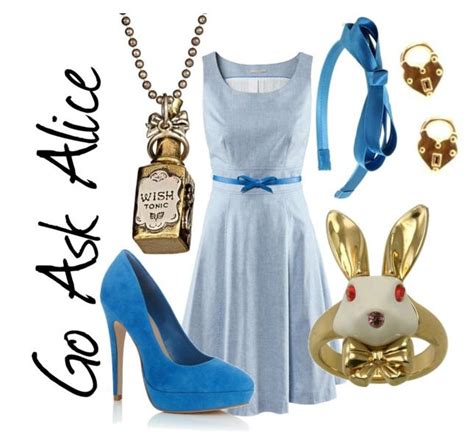 pin by erica techo on polyvore alice in wonderland outfit disney inspired fashion disney