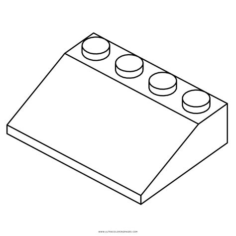 Lego Brick Coloring Page Ultra Coloring Pages