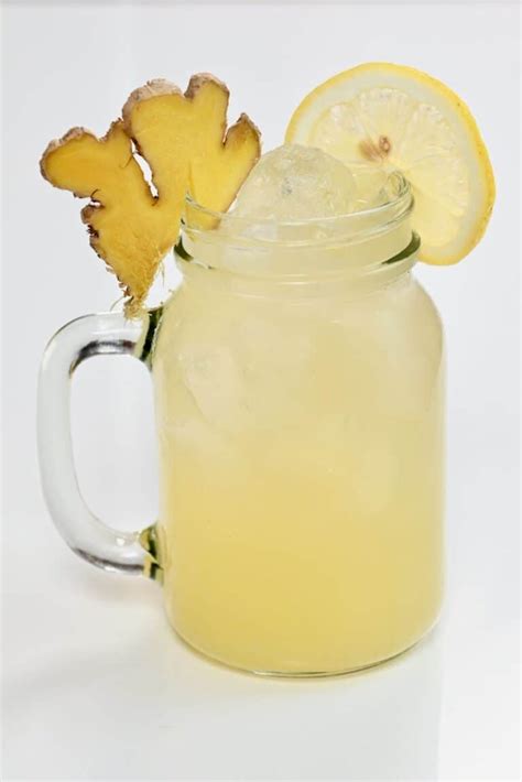 Simple And Healthy Ginger Lemonade Alphafoodie