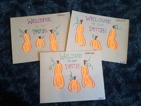 Fall Pumpkin Patch Footprint Art Baby Crafts Toddler Crafts