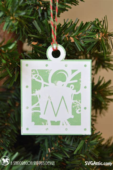 Svg Attic Blog 12 Days Of Christmas Ornaments With Beth