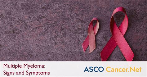 Multiple Myeloma Symptoms And Signs Cancernet
