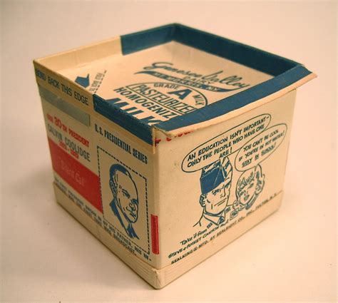 Square Milk Cartons In School I Remember Jfk A Baby Boomers