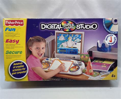 Fisher Price Digital Studio Arts And Crafts Expanded Software Edition