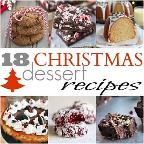 .christmas dessert recipes will let your family experience a traditional christmas filled to the brim just thinking about the old fashioned christmas dessert recipes always brings back fond memories. 18 Easy Christmas Dessert Recipes