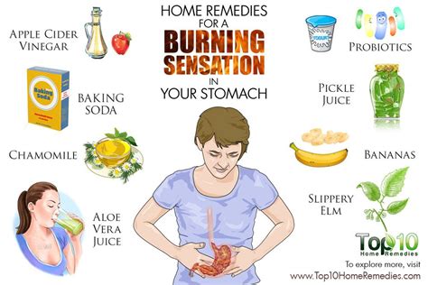 Home Remedies For A Burning Sensation In Your Stomach Top 10 Home