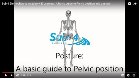 Sub 4 Biomechanics Academy E Learning A Basic Guide To Pelvic