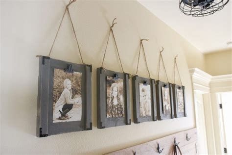 Diy Hanging Frames And Youtube Video Diy Hanging Hanging Wall Organizer Hallway Ideas Diy