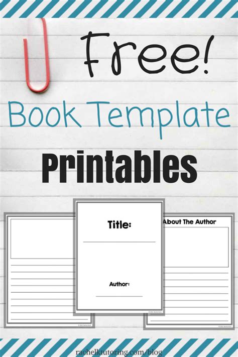 Free Printable Childrens Book Template