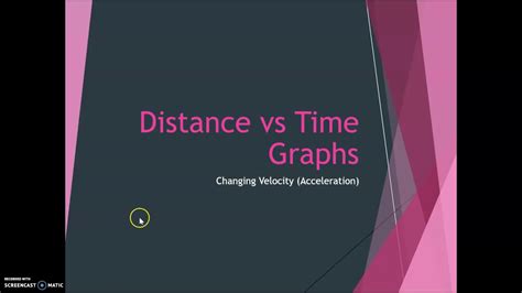 Distance Time Graph Acceleration Hot Sex Picture