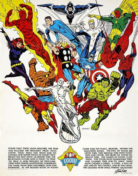 Foom Poster Dc Comics Poster Comic Poster Poster Marvel Marvel