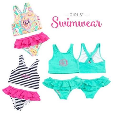 Items Similar To Monogrammed Swimsuit Monogrammed Bathing Suit Preppy