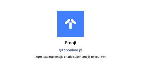 Emoji Gpts Author Description Features And Functions Examples And