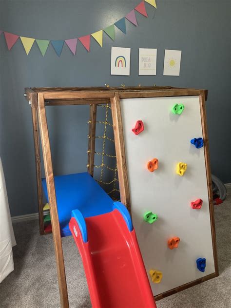 Free Guide To Build A Homemade Diy Indoor Playground