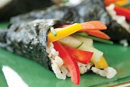 Veggie Sushi Hand Roll recipe | Epicurious.com