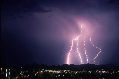 Lightning Over Tucson Photograph By Ralph Wetmore Fine Art America