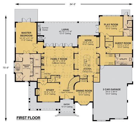 Savannah Floor Plan Custom Home Design