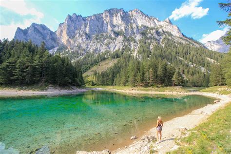 Green Lake Gruener See In Austria Tragoess Summer
