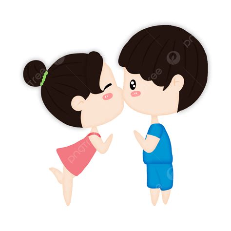 Pareja Besándose Beso Beso Beso Día De San Valentín Png Día