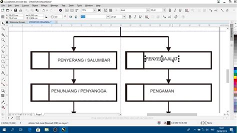 Klik kotak yang paling hampir dengan tempat yang anda mahu tambah kotak. cara membuat struktur organisasi dengan mudah menggunakan ...