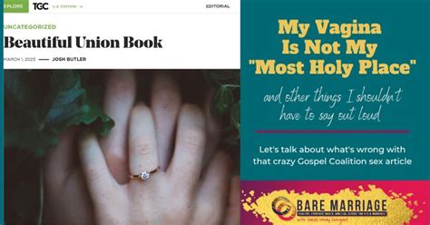 My V Gina Is Not My Most Holy Place A Response To The Gospel Coalition Bare Marriage