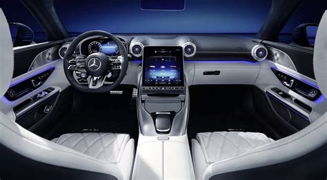 Mercedes Benz Reveals 2022 Amg Sl 22 Interior Performancedrive