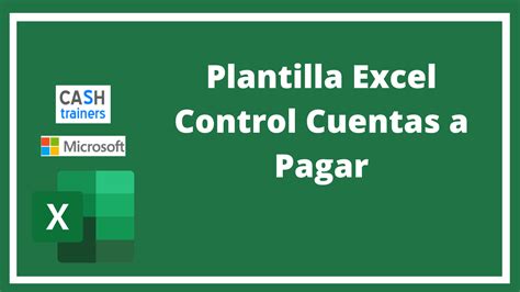 Plantilla Excel Control Cuentas A Pagar