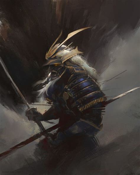 The Amazing Digital Art Samurai Art Samurai Artwork Samurai Concept