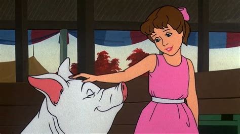 Wilbur the pig is scared that come winter, he will be slaughtered for food. Wide Screen World: Charlotte's Web (1973)