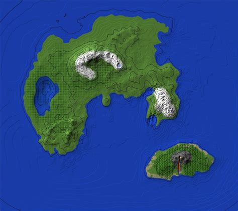 Island Build Map Minecraft Map