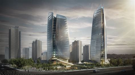 Achieving An Optimised Urban Masterplan In Beijing Futuristic