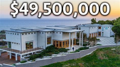 Inside The Most Expensive Malibu Mountainside Mansion Youtube