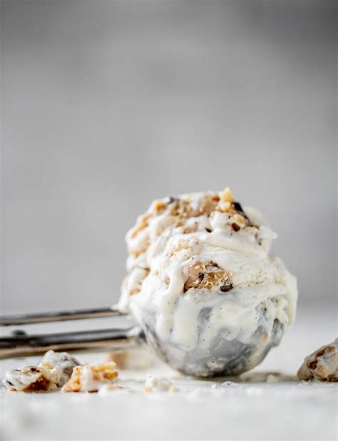 No Churn Salted Chocolate Chip Cookie Dough Ice Cream How Sweet It