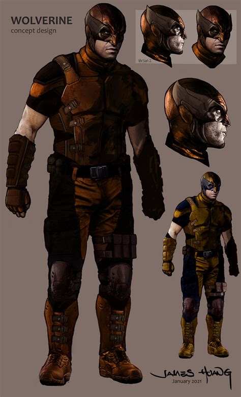Artstation Wolverine Mcu Concept