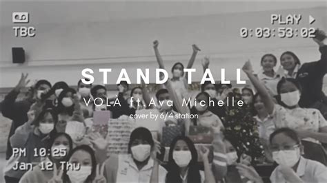 Stand Tall VOLÀ ft Ava Michelle MV COVER 6 4 Station เพอ