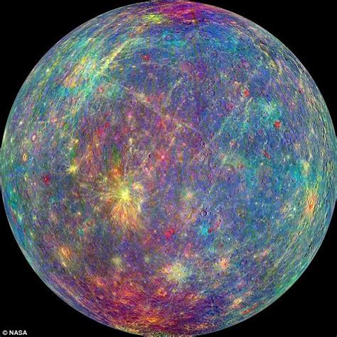 Messenger Reveals Close Ups Of Mercurys Sun Scorched Surface Planets